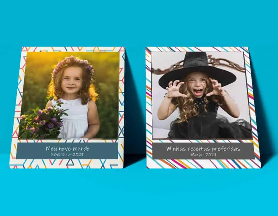 Festa infantil com fotos personalizadas e molduras criativas da Uniko.