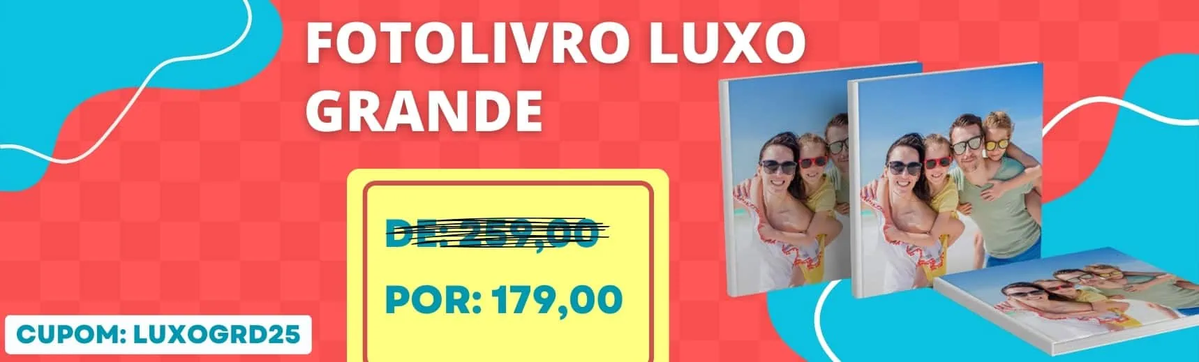 Álbum de fotos de alta qualidade e luxo com preço promocional em uniko.com.br.