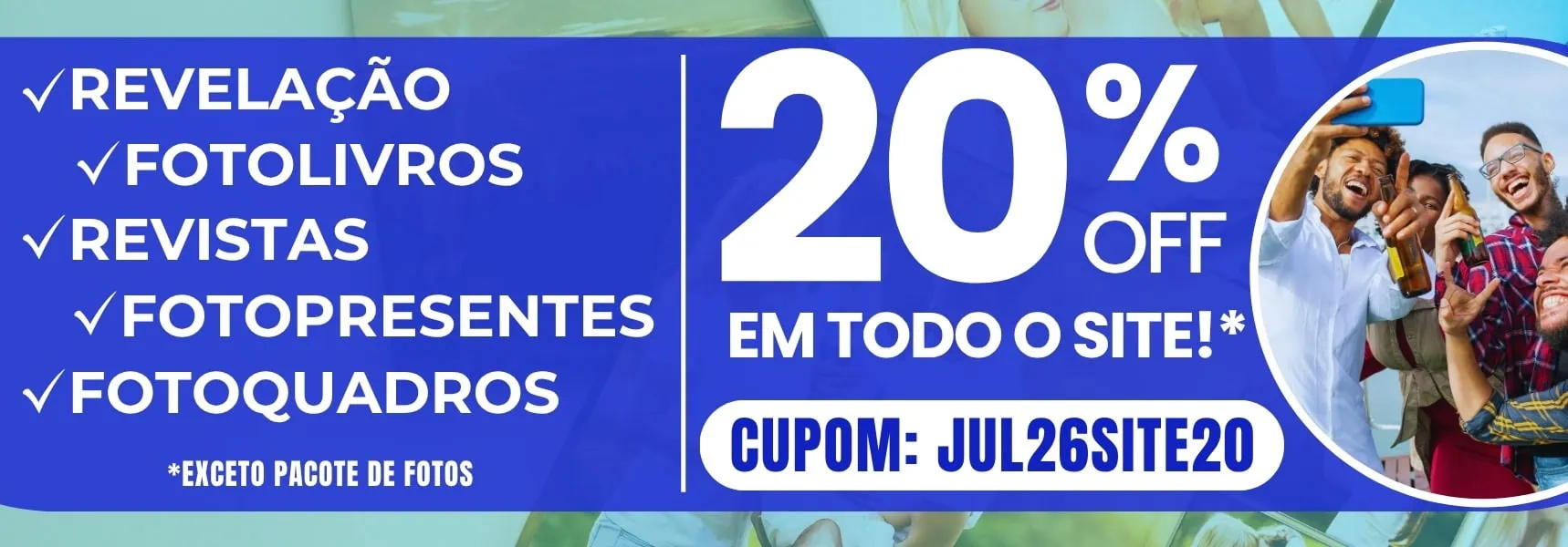 Desconto de 20% em todos os produtos do site Uniko.